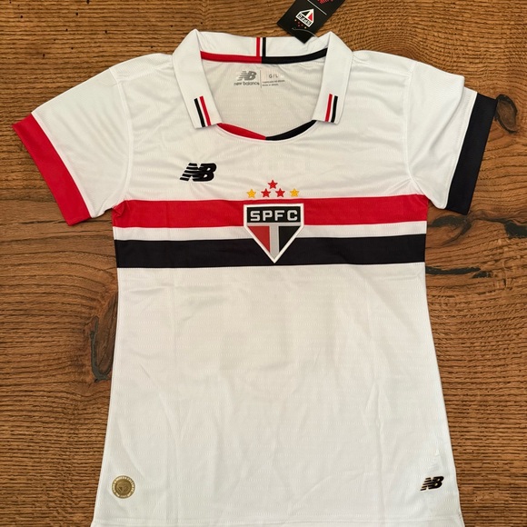 New Balance Tops - Marisa Pires Noguiera São Paulo Football Club New Balance Jersey women’s Large